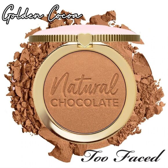 Too Faced Natural Chocolate Bronzer in Golden Cocoa - Picture 1 of 11
